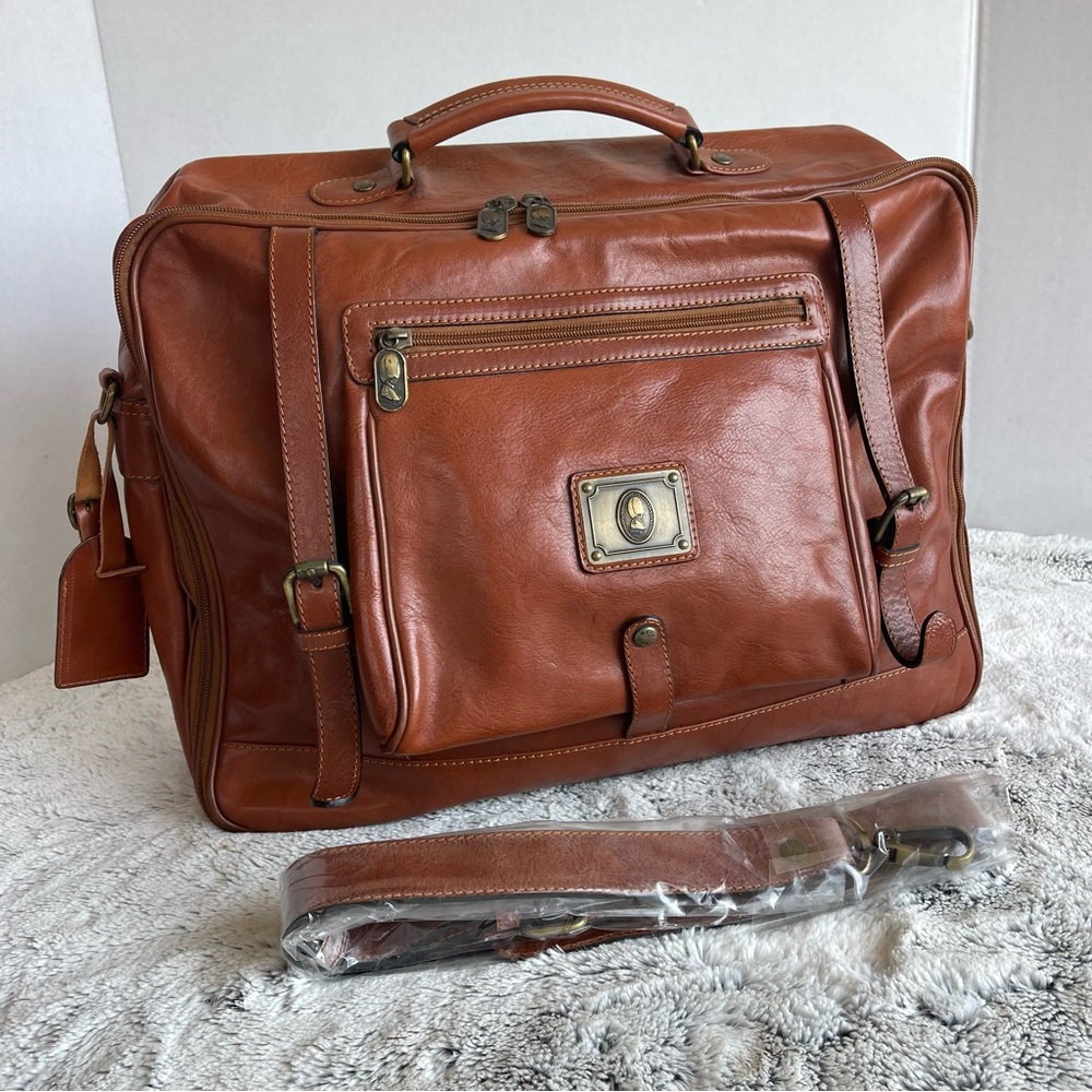 Saint Jack Leather Travel or School Bag